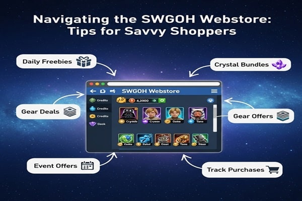 Navigating the SWGOH Webstore: Tips for Savvy Shoppers